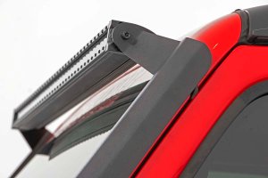 Jeep Gladiator LED Light Kit - Windshield - Rough Country - 50 Jeep Gladiator LED Light Kit - Windshield - Rough Country - 50